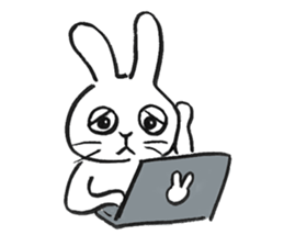 freely rabbit sticker #4582506