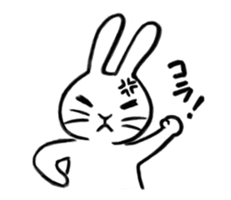 freely rabbit sticker #4582511