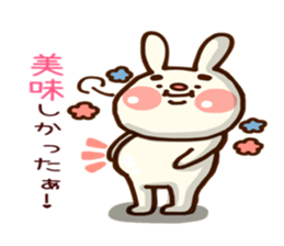 rabbit's world sticker #4582533