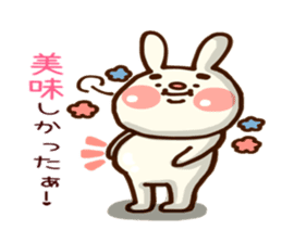 rabbit's world sticker #4582533