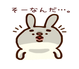 rabbit's world sticker #4582540