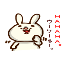 rabbit's world sticker #4582544