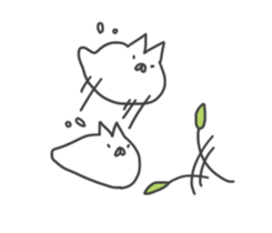 slimy cats sticker #4582570