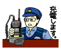 Policeman Takahashi's police box diary 3 sticker #4582687