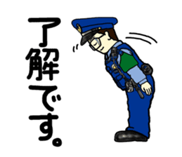 Policeman Takahashi's police box diary 3 sticker #4582691