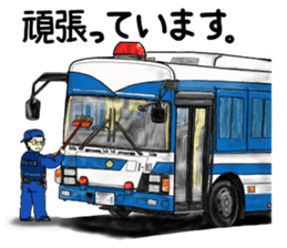 Policeman Takahashi's police box diary 3 sticker #4582711