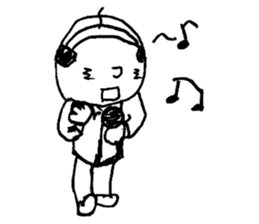 japanese office worker!!! sticker #4583067