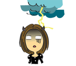 Evil Alice sticker #4583795