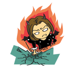 Evil Alice sticker #4583801