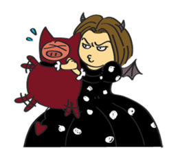 Evil Alice sticker #4583826