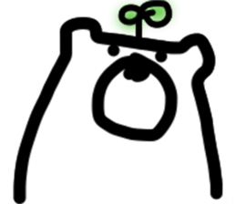 The Happy-go-lucky Polarbear sticker #4584088