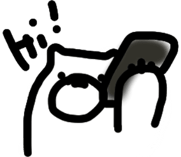 The Happy-go-lucky Polarbear sticker #4584091