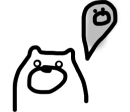 The Happy-go-lucky Polarbear sticker #4584094