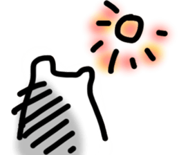 The Happy-go-lucky Polarbear sticker #4584099