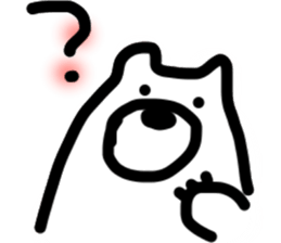 The Happy-go-lucky Polarbear sticker #4584104