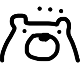 The Happy-go-lucky Polarbear sticker #4584110