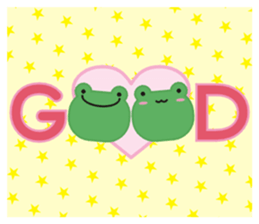 Frog is here sticker #4584513
