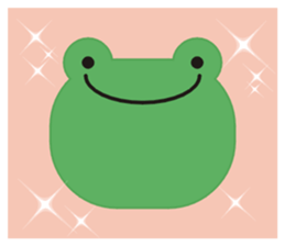 Frog is here sticker #4584516