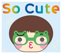 Frog is here sticker #4584524