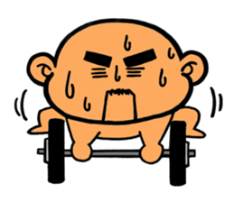 child wrestler take sticker #4584675