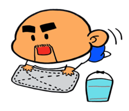 child wrestler take sticker #4584679