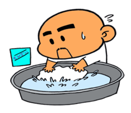 child wrestler take sticker #4584702