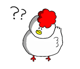 crazy chicken guy.2 sticker #4584911