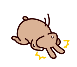 Meat-loving!!diet rabbit Vol.2 sticker #4584962