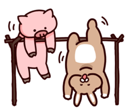 Meat-loving!!diet rabbit Vol.2 sticker #4584965