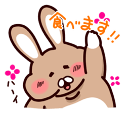 Meat-loving!!diet rabbit Vol.2 sticker #4584970