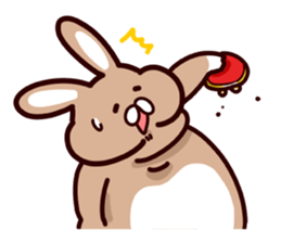 Meat-loving!!diet rabbit Vol.2 sticker #4584971