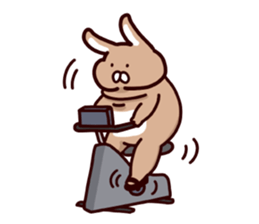 Meat-loving!!diet rabbit Vol.2 sticker #4584974