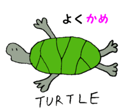 It is a creature in English! sticker #4585212