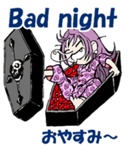 badgirl & horror tv sticker #4585615