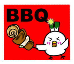 Negi Bird Tottori Japan fellow Negibouzu sticker #4585868