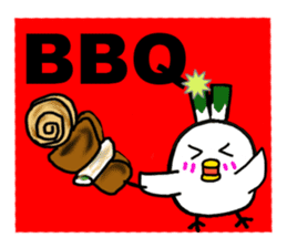 Negi Bird Tottori Japan fellow Negibouzu sticker #4585868