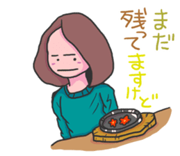 Women to eat sticker #4586262