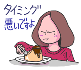 Women to eat sticker #4586268