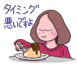 Women to eat sticker #4586268