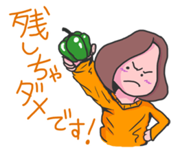 Women to eat sticker #4586270