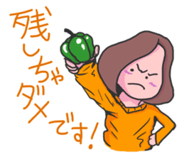 Women to eat sticker #4586270