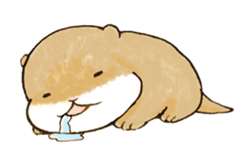 BEBIUSO! ~Baby Otter!~ sticker #4587447