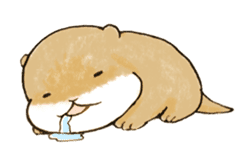 BEBIUSO! ~Baby Otter!~ sticker #4587447