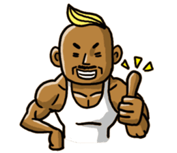 Muscle Uncle sticker #4587632