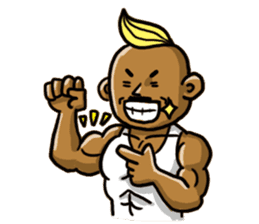 Muscle Uncle sticker #4587638