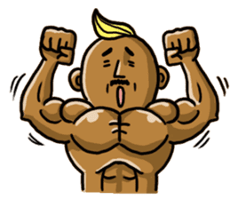 Muscle Uncle sticker #4587640