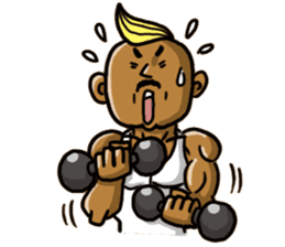 Muscle Uncle sticker #4587642