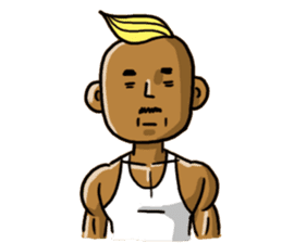 Muscle Uncle sticker #4587648