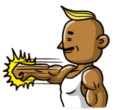 Muscle Uncle sticker #4587651