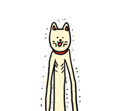 The abara cat. sticker #4588757